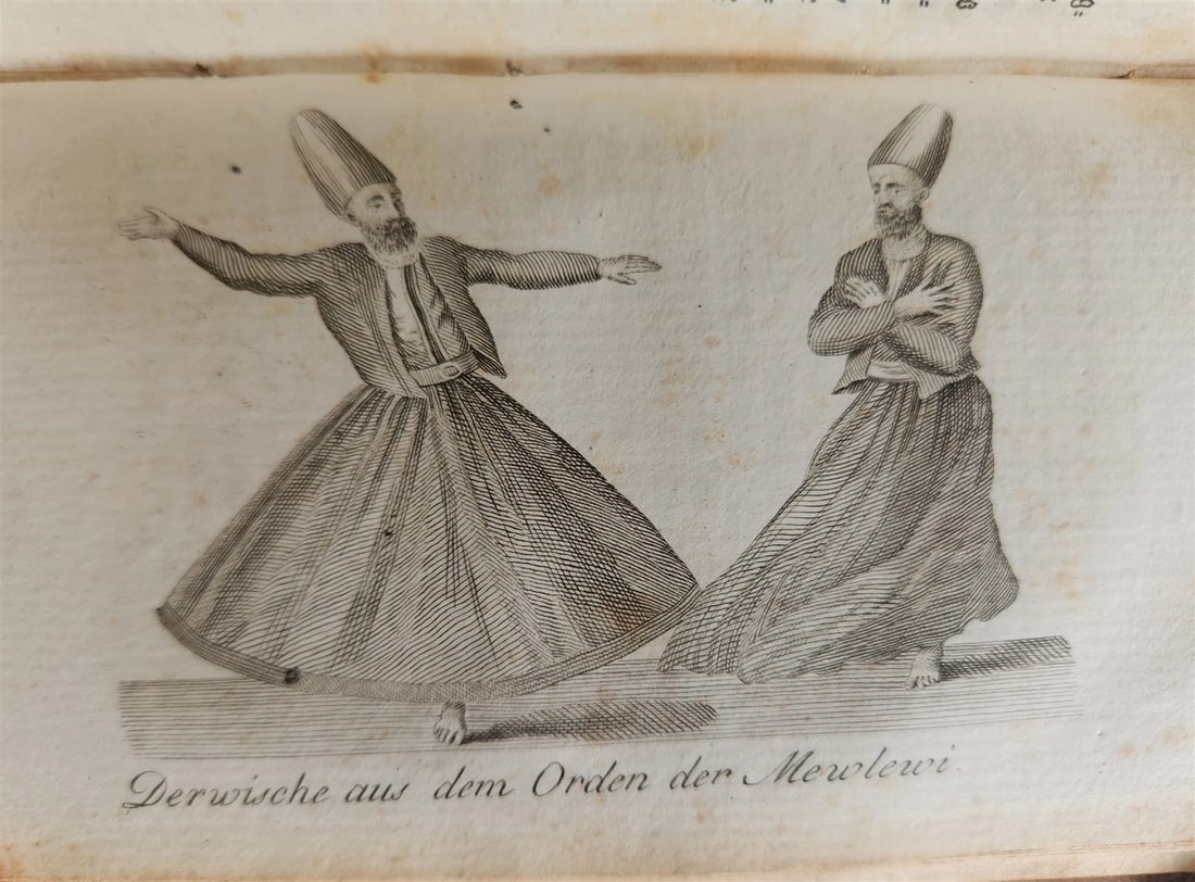 1828 CONSTANTINOPLE & TURKISH STATE antique ILLUSTRATED 2 volumes in German - 13