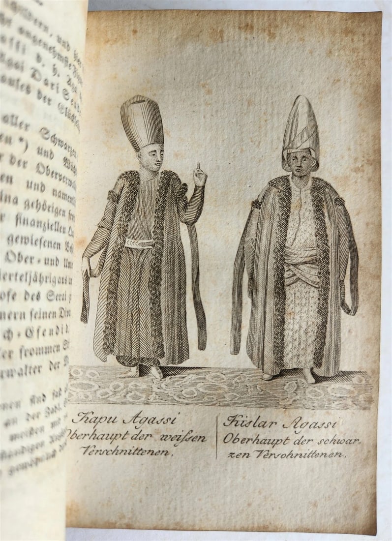 1828 CONSTANTINOPLE & TURKISH STATE antique ILLUSTRATED 2 volumes in German - 7