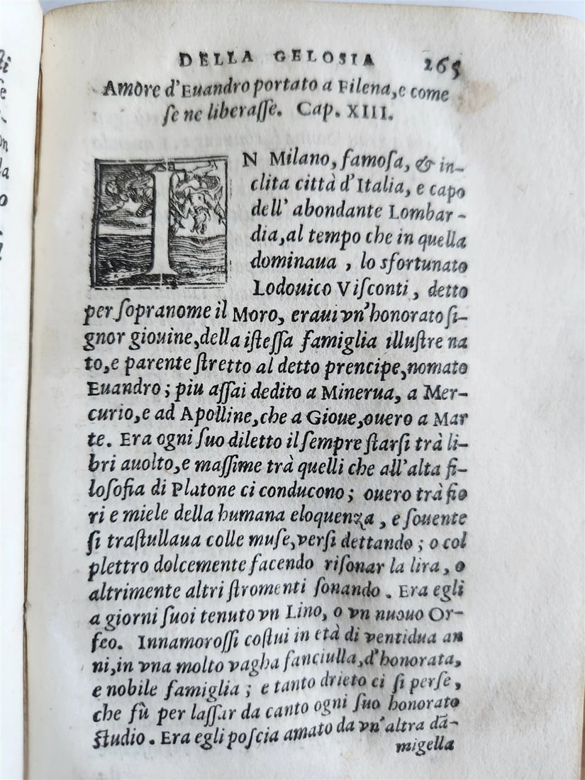 1566 ANTIDOTE to JEALOUSY antique ANTIDOTO DELLA GELOSIA Levantio da Guidicciolo - 6