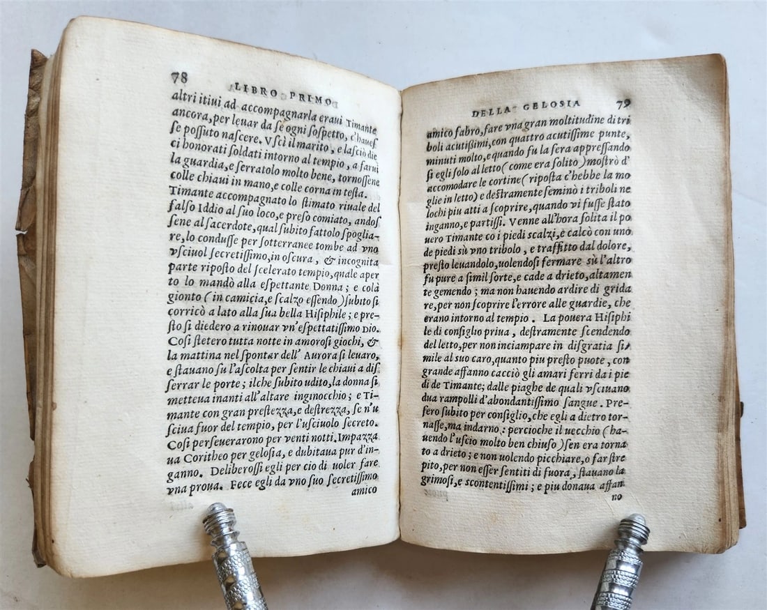 1566 ANTIDOTE to JEALOUSY antique ANTIDOTO DELLA GELOSIA Levantio da Guidicciolo - 9