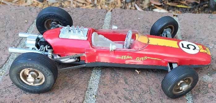 Schuco 1071 "Lotus Climax Formula 1" racecar (Made in Germany),c8.: Schuco 1071 "Lotus Climax Formula 1" racecar (Made in Germany),c8. Reserve: $95.00 Shipping: Domestic: Flat rate of $25.00 to anywhere within the contiguous U.S. International: Flate rate of $42.00 . 