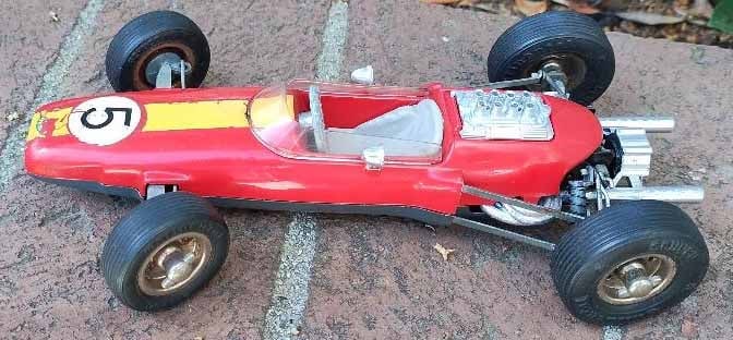 Schuco 1071 "Lotus Climax Formula 1" racecar (Made in Germany),c8. - 2