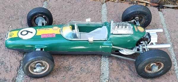 Schuco 1071 "Lotus Climax Formula 1" racecar (Made in Germany),c8. - 2
