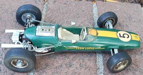 Schuco 1071 "Lotus Climax Formula 1" racecar (Made in Germany),c8.: Schuco 1071 "Lotus Climax Formula 1" racecar (Made in Germany),c8. Reserve: $95.00 Shipping: Domestic: Flat rate of $25.00 to anywhere within the contiguous U.S. International: Flate rate of $42.00 .