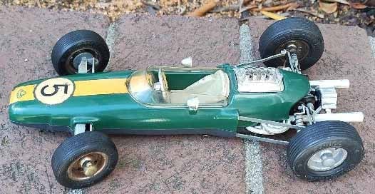 Schuco 1071 "Lotus Climax Formula 1" racecar (Made in Germany),c8. - 2