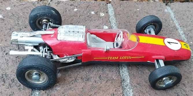 Schuco 1071 "Lotus Climax Formula 1" racecar (Made in Germany),the rarest version with a lighter: Schuco 1071 "Lotus Climax Formula 1" racecar (Made in Germany),the rarest version with a lighter instead of the windup motor,c10. Reserve: $159.00 Shipping: Domestic: Flat rate of $25.00 to anywhere w
