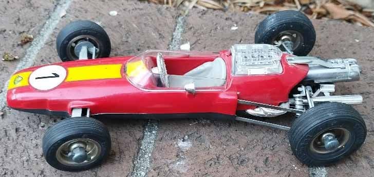 Schuco 1071 "Lotus Climax Formula 1" racecar (Made in Germany),the rarest version with a lighter - 3