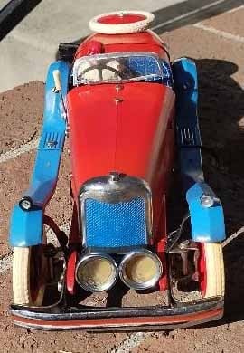 Meccano Constructor Car no.2 (Made in England in 1933), powerful windup motor, this is the version - 2