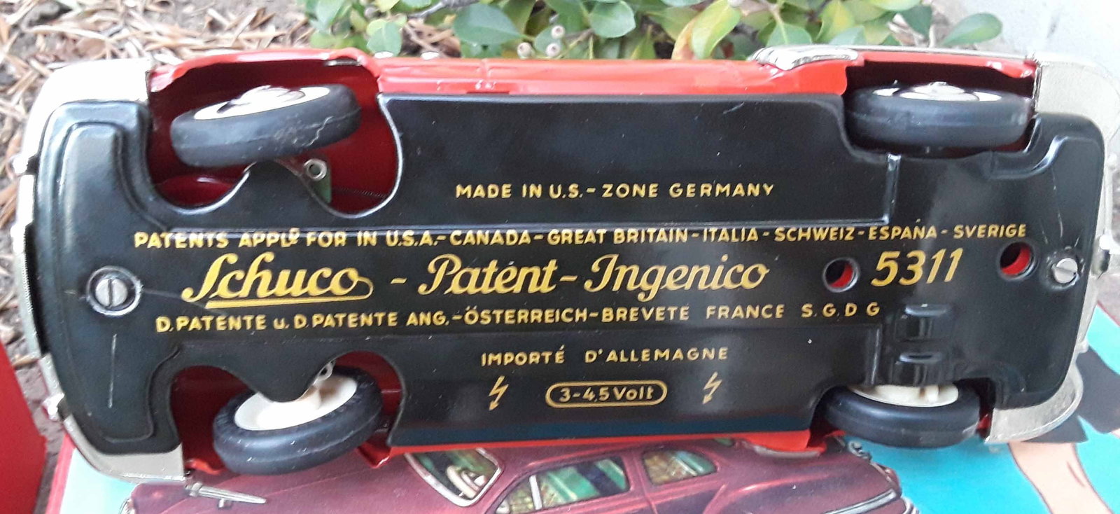 Schuco Ingenico 5311 (Made in Germany), Buick remote control car,car is c10, box is c7, accessories - 6