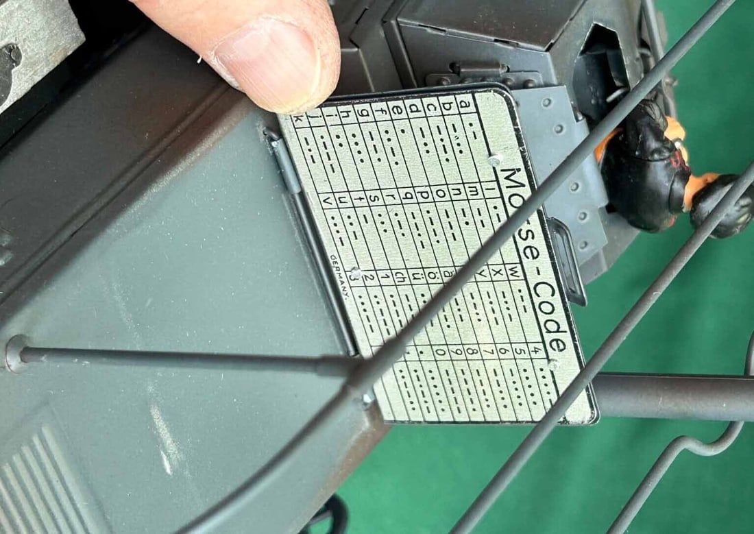 Hausser "Spahwagen" (communication truck) catalog no.744 (Made in Germany), powerful windup with - 12