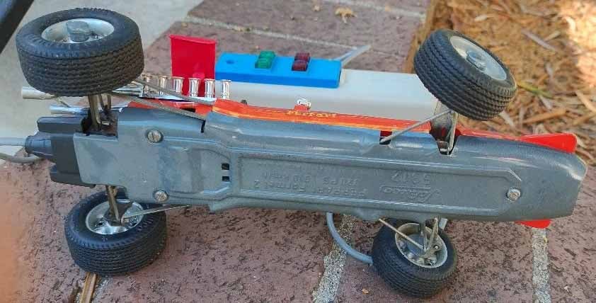 Schuco Ferrari electric version (Made in Germany),this is the much rarer version with button-driven - 4