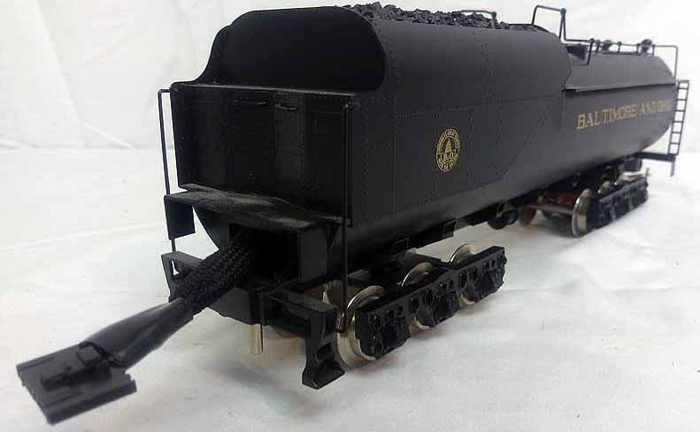 Right Of Way B&O 2-6-6-2 O-scale locomotive, Made in South Korea ,brass and steel,c10 . - 10