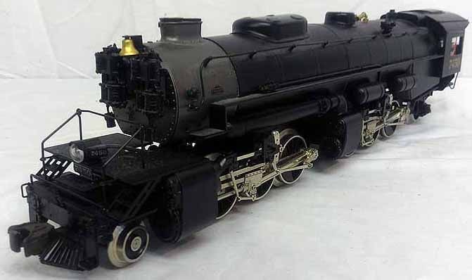 Right Of Way B&O 2-6-6-2 O-scale locomotive, Made in South Korea ,brass and steel,c10 . - 5