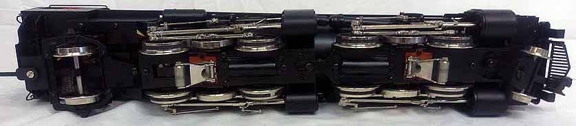 Right Of Way B&O 2-6-6-2 O-scale locomotive, Made in South Korea ,brass and steel,c10 . - 6