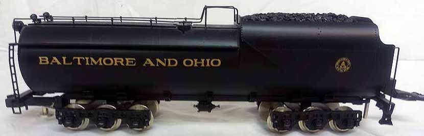 Right Of Way B&O 2-6-6-2 O-scale locomotive, Made in South Korea ,brass and steel,c10 . - 8