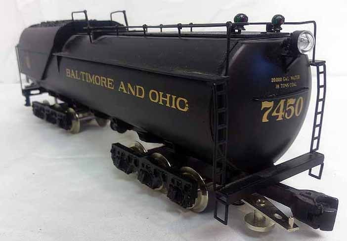 Right Of Way B&O 2-6-6-2 O-scale locomotive, Made in South Korea ,brass and steel,c10 . - 9