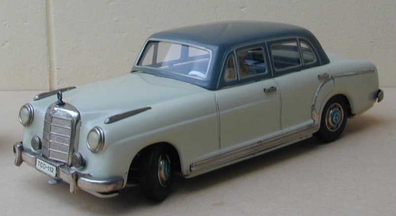 Tippco (made in Germany) Mercedes 220s, friction, c9.5 .: Tippco (made in Germany) Mercedes 220s, friction, c9.5 . Reserve: $1,356.00 Shipping: Domestic: Flat rate of $45.00 to anywhere within the contiguous U.S. International: Flate rate of $70.00 .