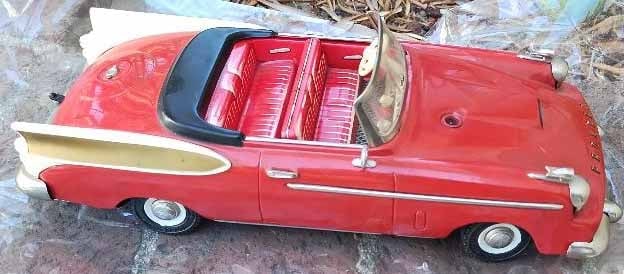 Schuco 5700 Packard Hawk "Synchromatic", the rarest color.This unusual and highly realistic car has (1 of 7)