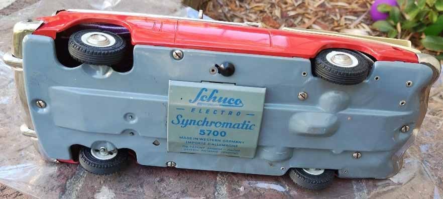 Schuco 5700 Packard Hawk "Synchromatic", the rarest color.This unusual and highly realistic car has - 4