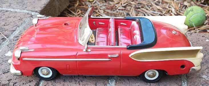 Schuco 5700 Packard Hawk "Synchromatic", the rarest color.This unusual and highly realistic car has - 6