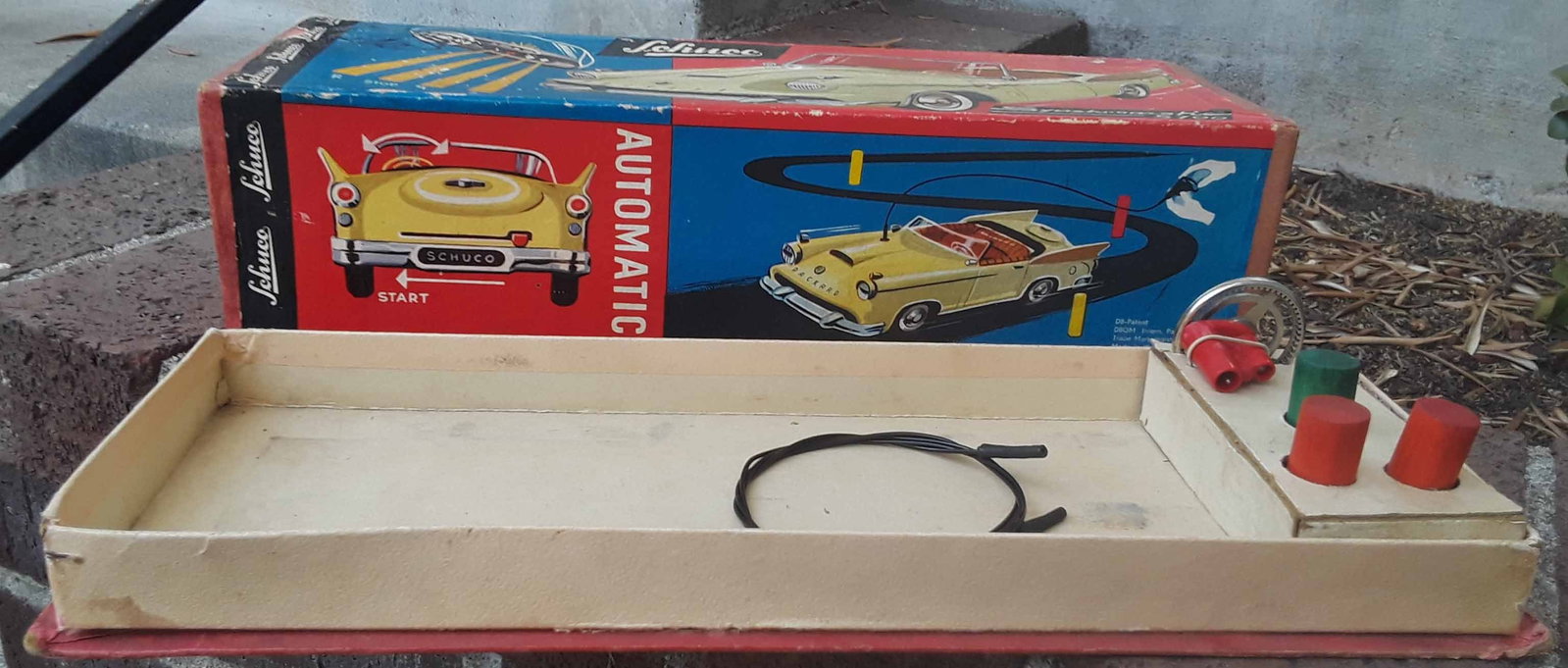 Schuco 5700 Packard Hawk "Synchromatic", the rarest color.This unusual and highly realistic car has - 7