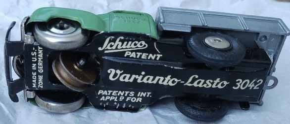 Schuco Varianto Lasto 3042 , made in US Zone Germany , from late 1940's, c9 . - 5
