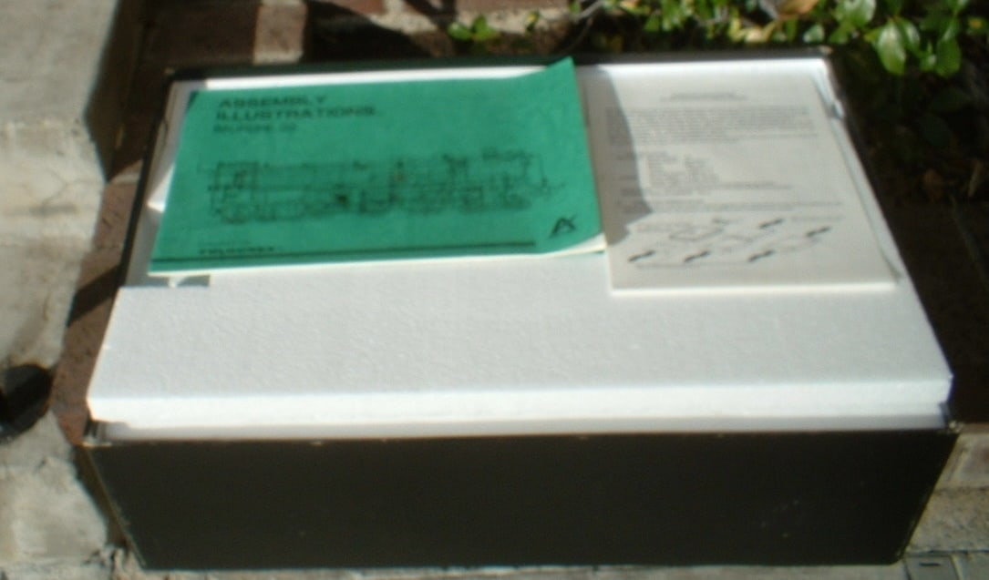 Aster Fulgurex BR 03001, Scale 1, with original box and instructions and additional wooden carrying - 10