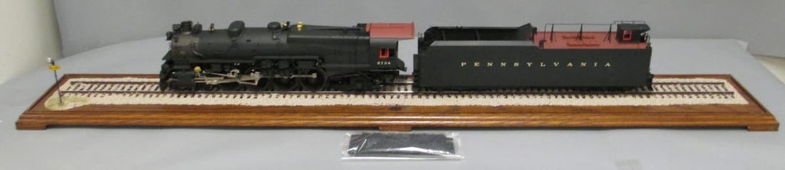 Fine Art Models 1:32 (gauge 1) BRASS Pennsylvania M1a 4-8-2 Steam Loco & Tender,c10 in c10 box, (1 of 9)