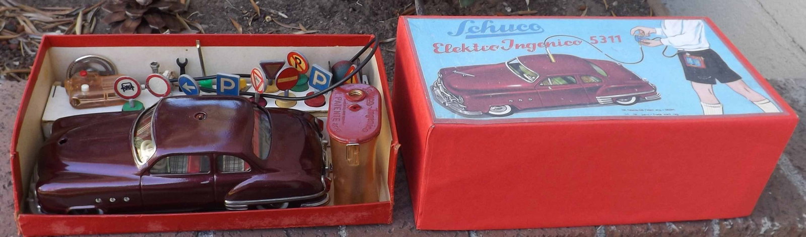 Schuco Ingenico 5311, Made in Western Germany 1960, c9.5,. - 2