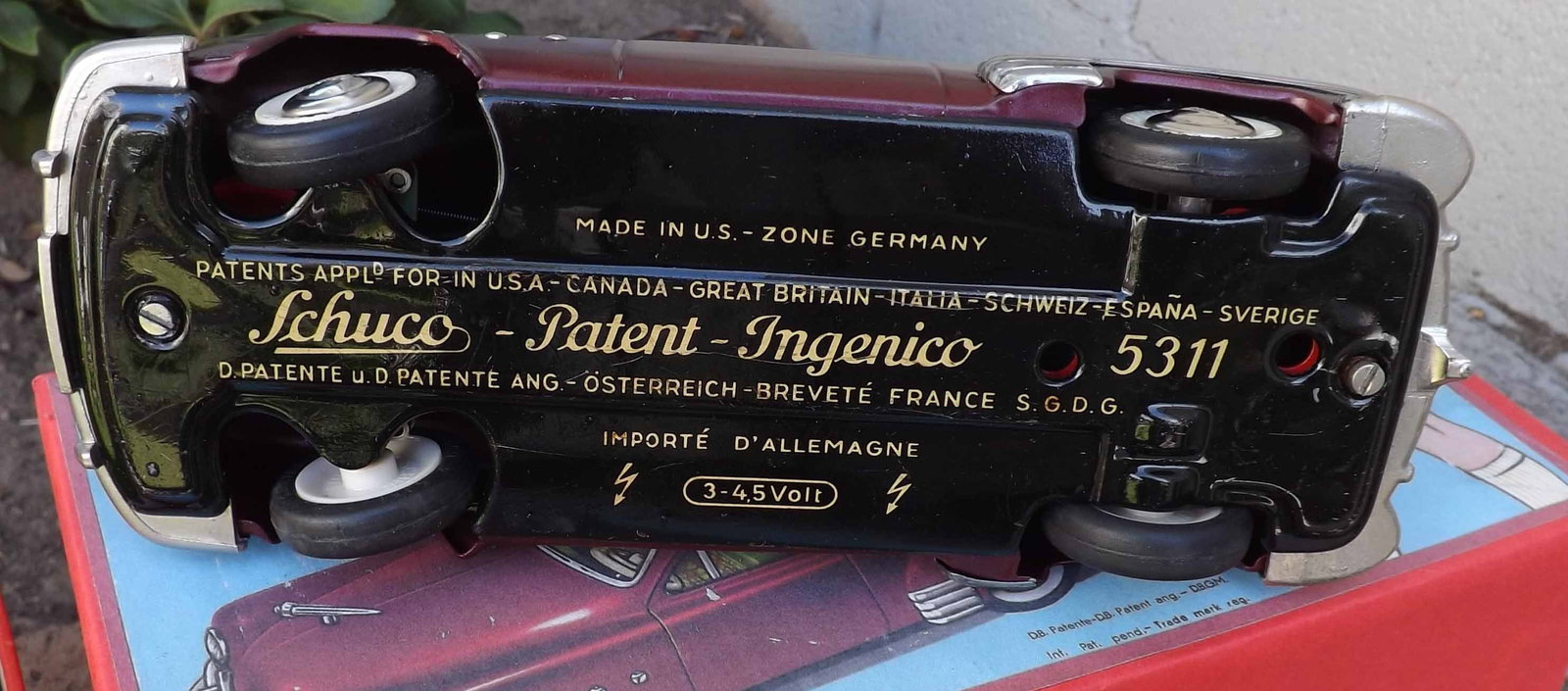Schuco Ingenico 5311, Made in Western Germany 1960, c9.5,. - 6
