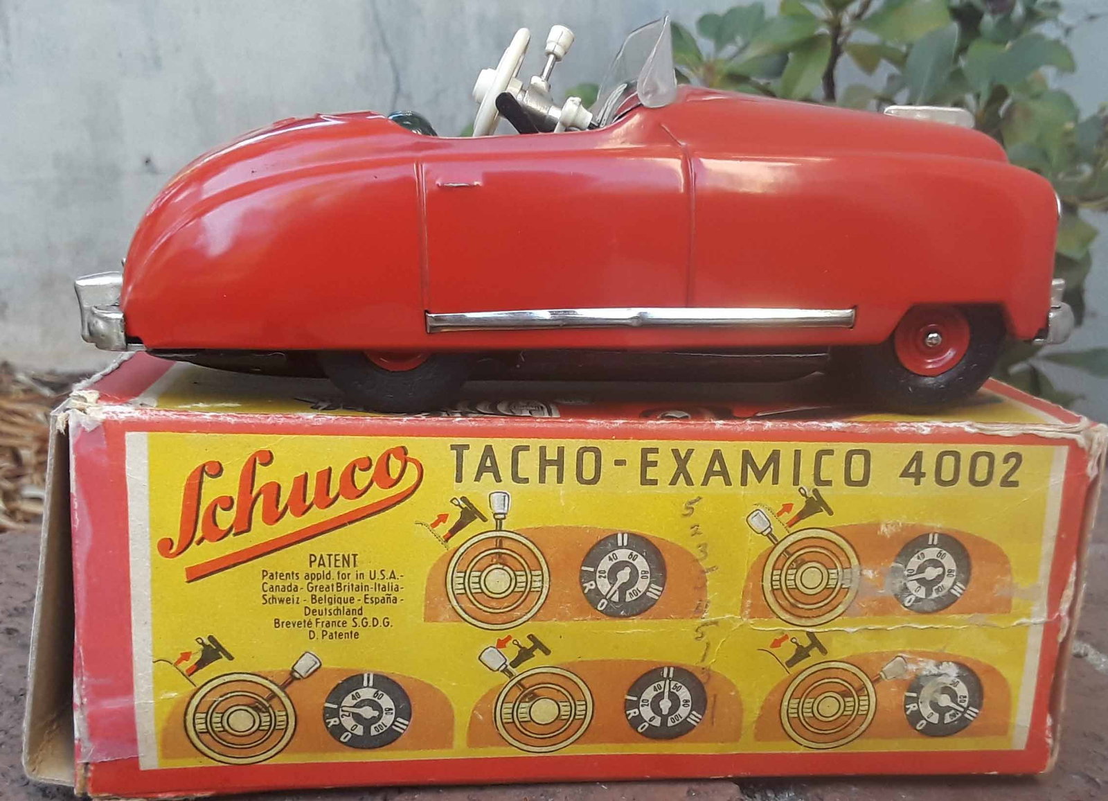 Schuco (Made in US Zone Germany) Tacho Examico 4002,c10 in c6 box. - 4