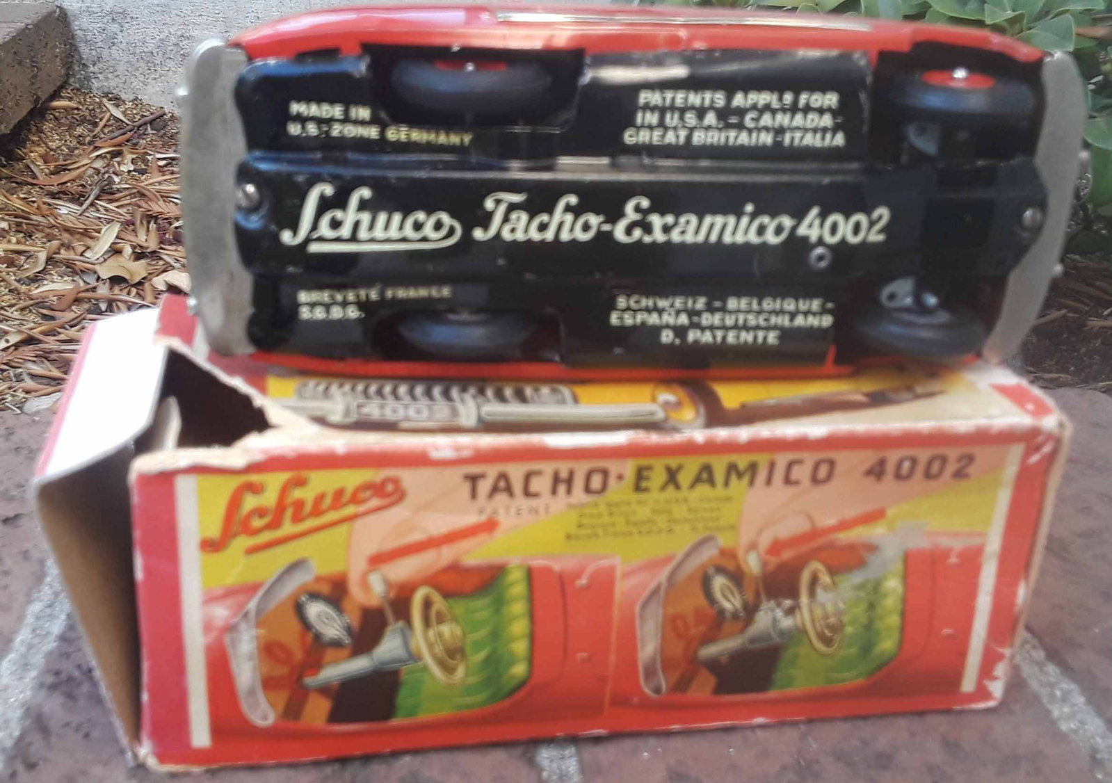 Schuco (Made in US Zone Germany) Tacho Examico 4002,c10 in c6 box. - 5