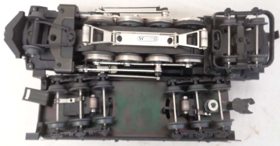 Williams O scale 2-8-4 Berkshire #726, with Seuthe smoke unit in original box, c10,. - 7