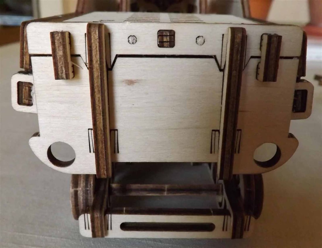 One of a kind windup locomotive, with track, c10,. - 13