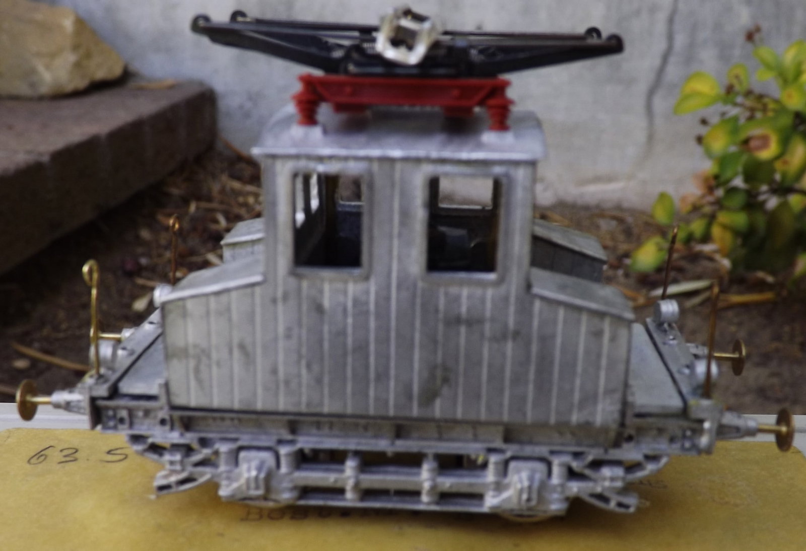 Marker&Fischer (Germany) BE01 electric locomotive, HO gauge, c10, brass,steel,whitemetal. - 2
