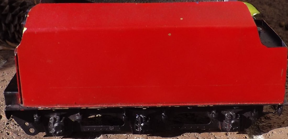 Brass tender , S gauge, made by "College Model" , c9, brass,steel.: Brass tender , S gauge, made by "College Model" , c9, brass,steel. Reserve: $31.00 Shipping: Domestic: Flat rate of $15.00 to anywhere within the contiguous U.S. International: Flate rate of $35.00 .