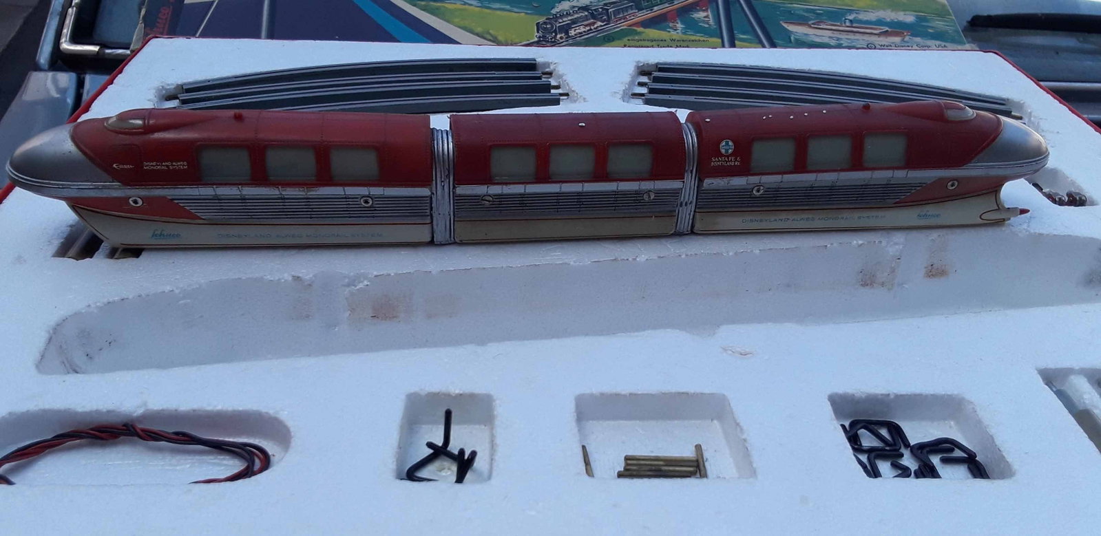 Schuco Disney monorail 6333G , Made in Germany 1959,c9.5. - 2