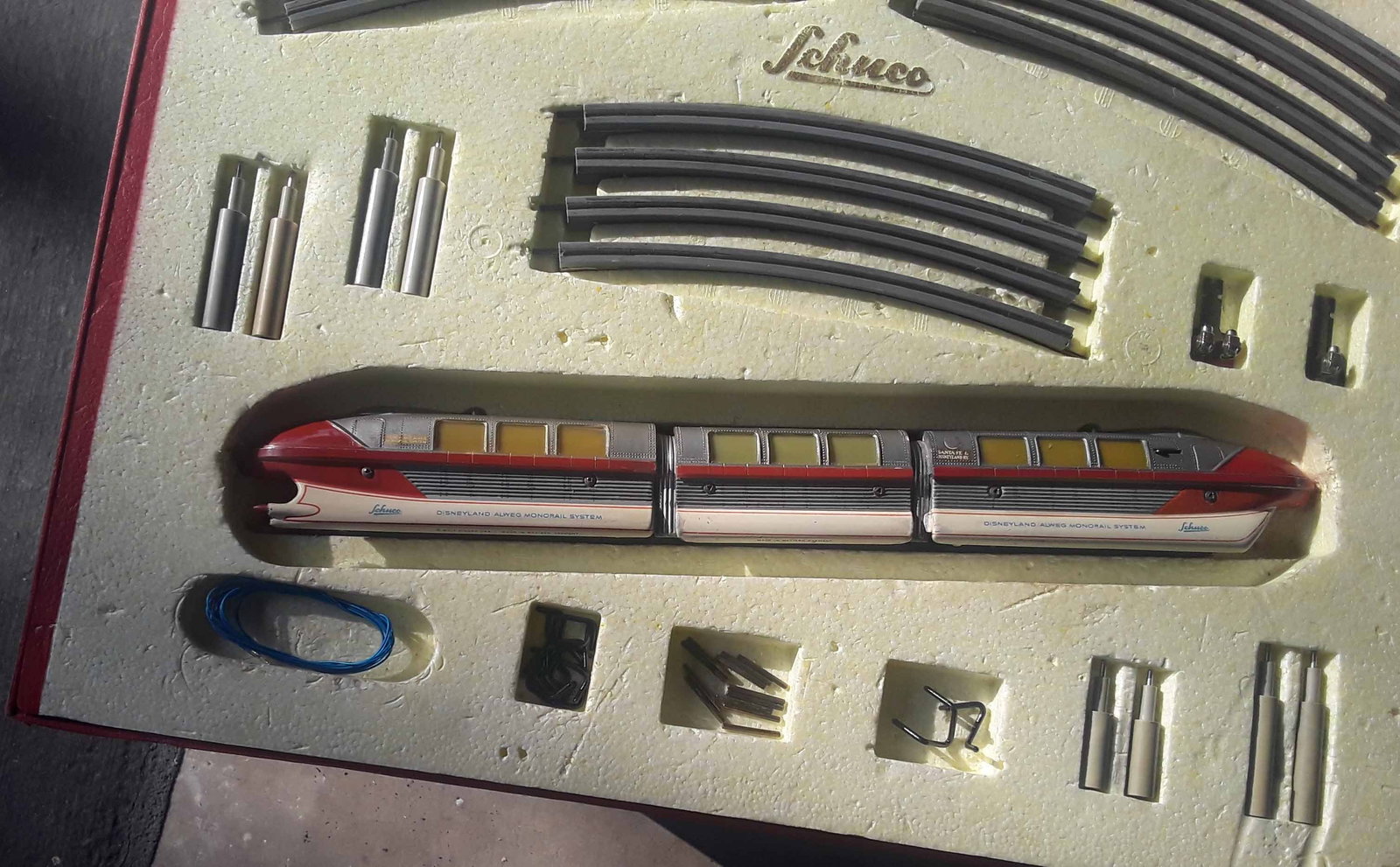 Schuco Disney monorail 6333G , Made in Germany 1959,c9. - 2