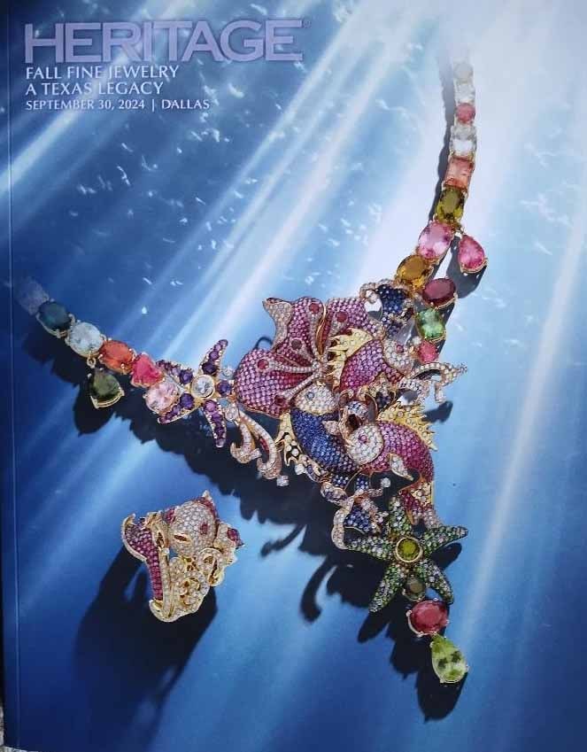 Jewelry auction catalog.: Jewelry auction catalog. Reserve: $10.00 Shipping: Domestic: Flat rate of $5.00 to anywhere within the contiguous U.S. International: Foreign shipping rates are determined by destination.