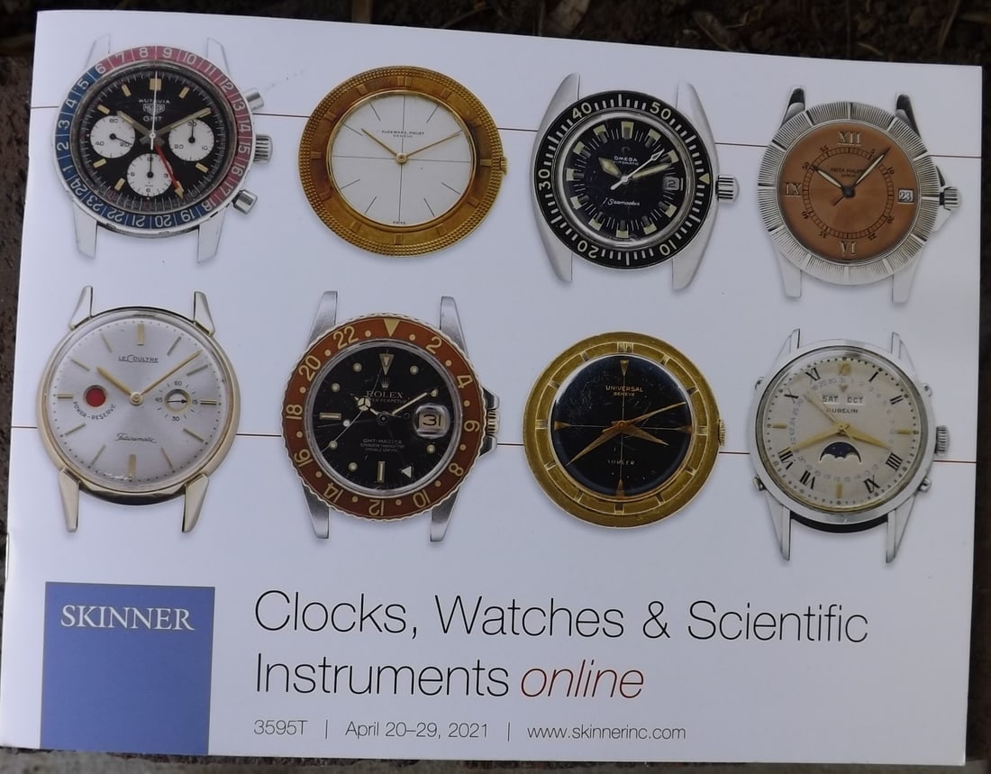 Watches auction catalog.: Watches auction catalog. Reserve: $10.00 Shipping: Domestic: Flat rate of $5.00 to anywhere within the contiguous U.S. International: Foreign shipping rates are determined by destination.