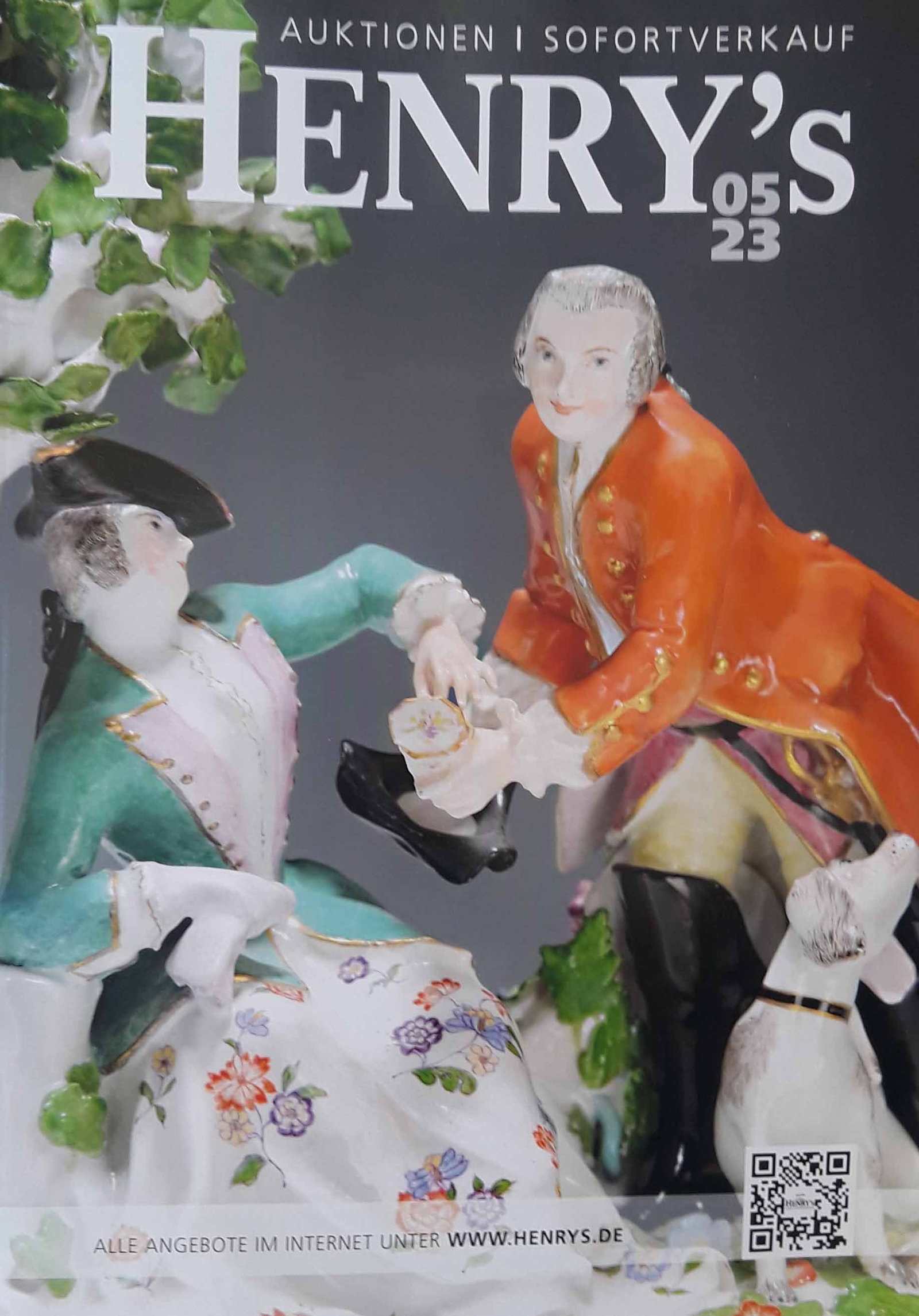 Porcelain auction catalog. (1 of 1)