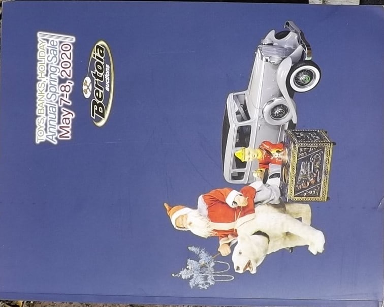 Toy auction catalog.: Toy auction catalog. Reserve: $12.00 Shipping: Domestic: Flat rate of $8.00 to anywhere within the contiguous U.S. International: Foreign shipping rates are determined by destination. International