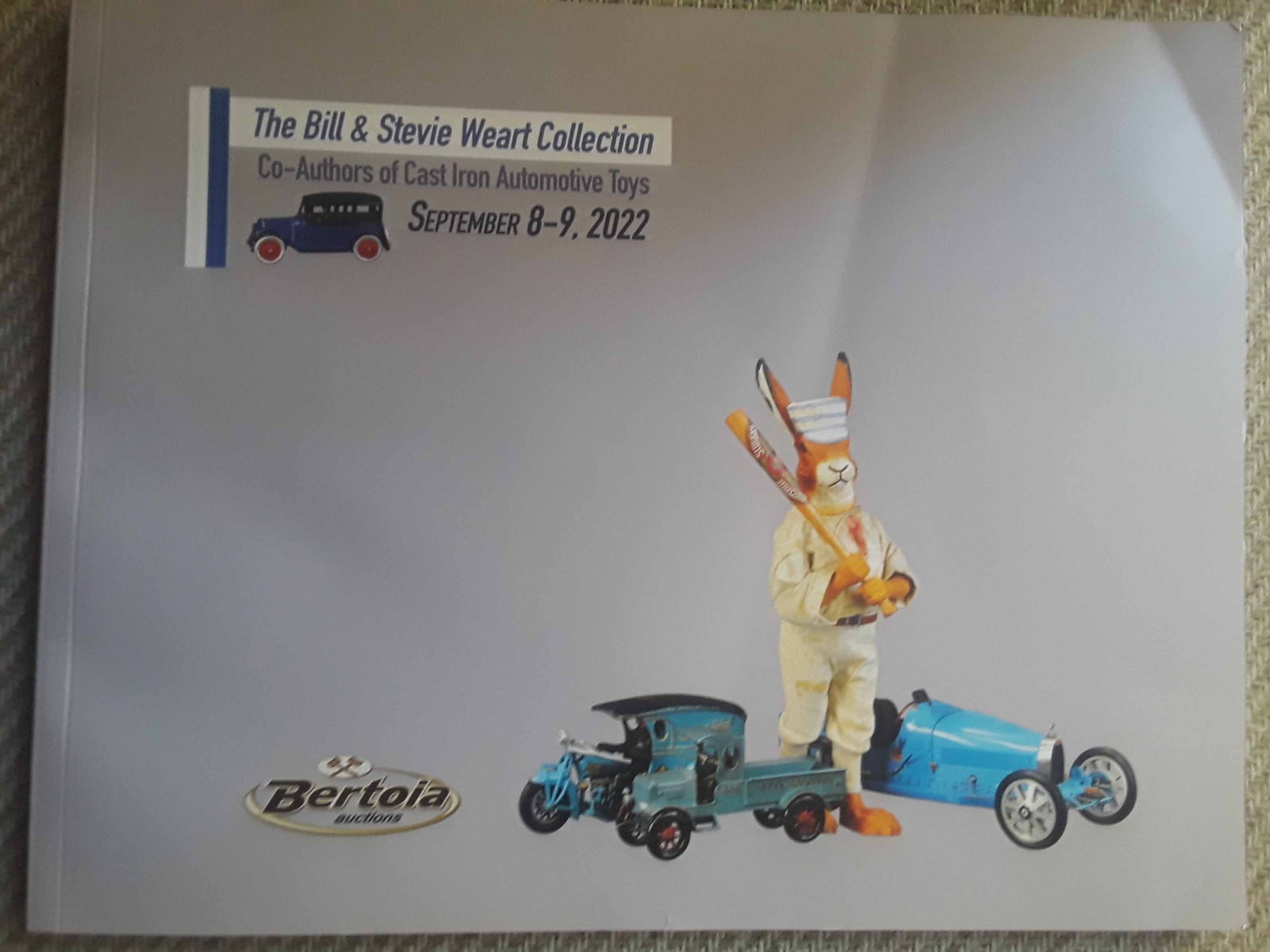 Bertoia toy auction catalog.: Bertoia toy auction catalog. Reserve: $12.00 Shipping: Domestic: Flat rate of $8.00 to anywhere within the contiguous U.S. International: Foreign shipping rates are determined by destination. Internat