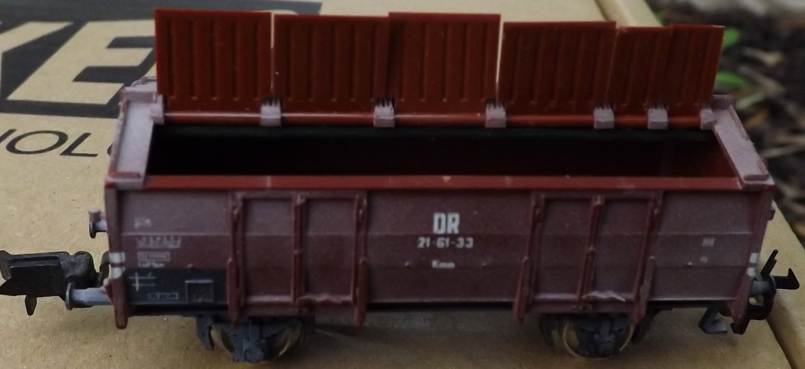 TT gauge train car, Made in Germany, c10 ,. - 2