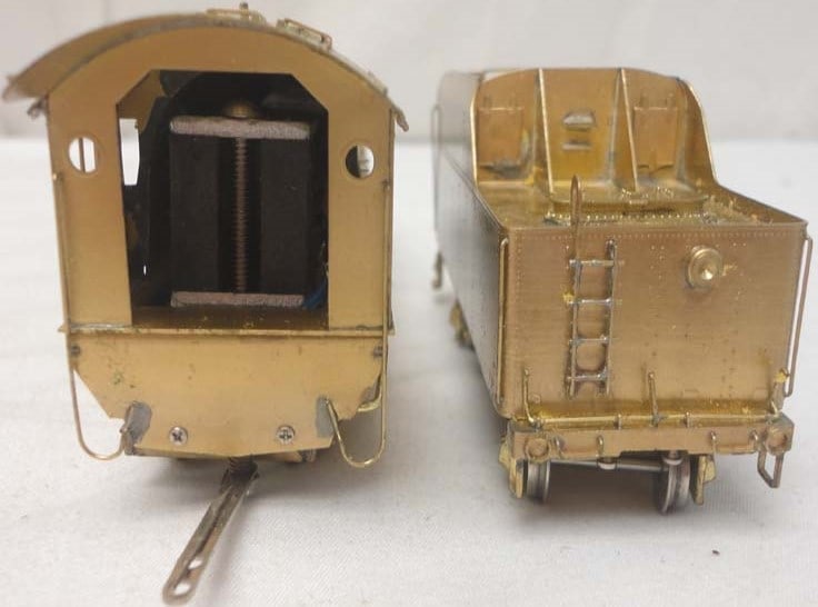 Nickel Plate Products (Made in Japan), NYO & W Mountain 4-8-2 brass engine, c10 in original box ,. - 5