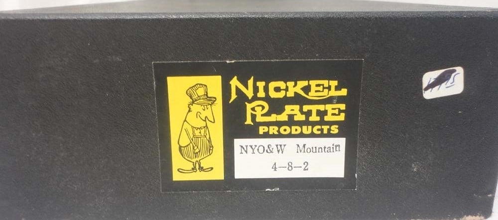 Nickel Plate Products (Made in Japan), NYO & W Mountain 4-8-2 brass engine, c10 in original box ,. - 8