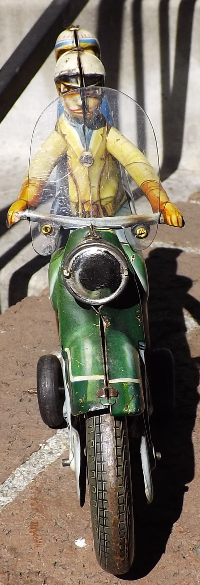 Tippco motorcycle 597 (Made in Germany), friction, c8 ,. - 2