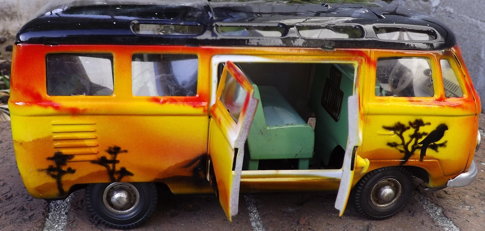 Tippco VW bus TCO-020 (Made in Germany), friction, c9 ,. - 2