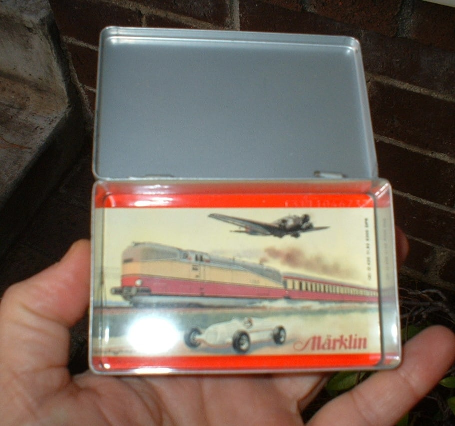 Marklin "Reichpost" postal truck 1989, with rare credit card, c10. - 9