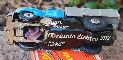 Schuco Varianto 3112 electric truck (Made in US Zone Germany), c9.5 in c10 original box. - 5